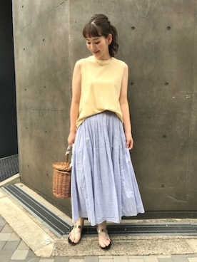 Hamaさん（レディース・164cm）の夏コーディネート