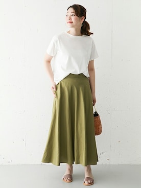 「URBAN RESEARCH ROSSO WOMEN（アーバンリサーチ　ロッソ）のアイテム（サンダル）」を使った、Hamaさん（レディース・164cm）の春コーディネート