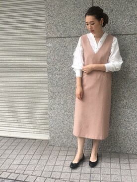 Hamaさん（レディース・164cm）の夏コーディネート