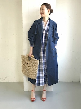 Hamaさん（レディース・164cm）の冬コーディネート