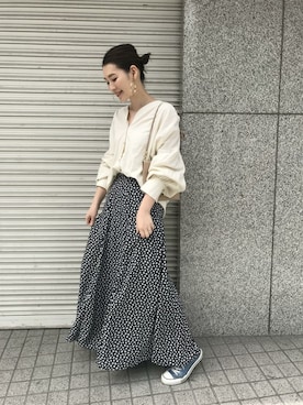 Hamaさん（レディース・164cm）の春コーディネート