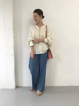 Hamaさん（レディース・164cm）の春コーディネート