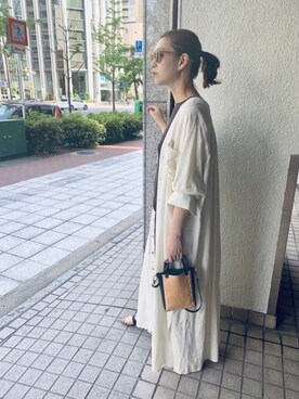 Hamaさん（レディース・164cm）の春コーディネート