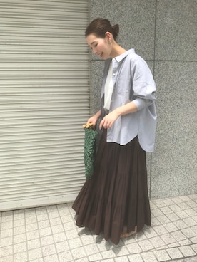 Hamaさん（レディース・164cm）の夏コーディネート