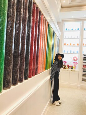 「Alexander McQueen（アレキサンダーマックイーン）のアイテム（その他シューズ）」を使った、KathyWang0808さん（レディース・158cm）の春コーディネート
