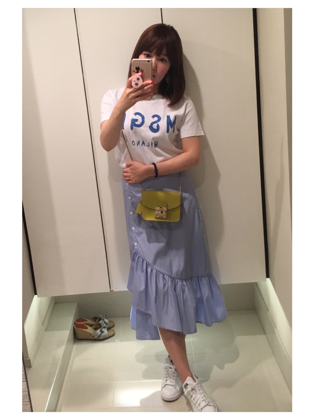 MSGM（エムエスジーエム）の「MSGMロゴTシャツ/208-MGM-MDM60（T