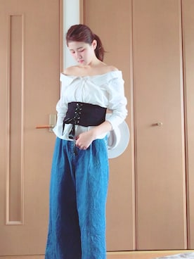 NANAMiさん（レディース・165cm）の春コーディネート