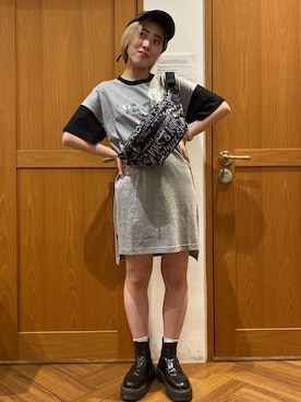 久山　由理香さん（レディース・156cm）の春コーディネート