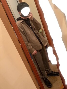 「NAVAL（ナバル）のアイテム（ジャケット/アウター）」を使った、Ryoheiさん（メンズ・163cm）の春コーディネート