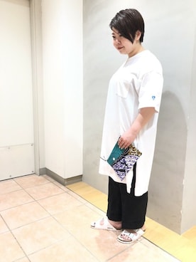 「ARIZONA」｜くぼたさん（レディース・153cm）の春コーディネート