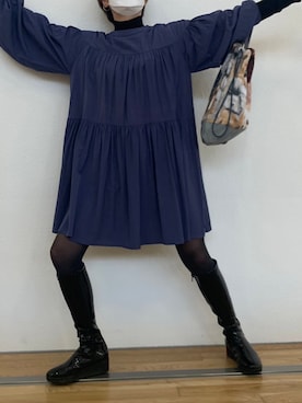 「RUCOLINE（ルコライン）のアイテム」を使った、omameiさん（レディース・152cm）の春コーディネート