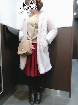 にゃっつん。さん（レディース・164cm）の冬コーディネート