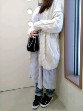 にゃっつん。さん（レディース・164cm）の春コーディネート