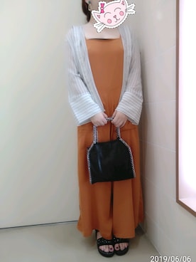 にゃっつん。さん（レディース・164cm）の夏コーディネート