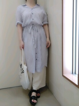にゃっつん。さん（レディース・164cm）の夏コーディネート