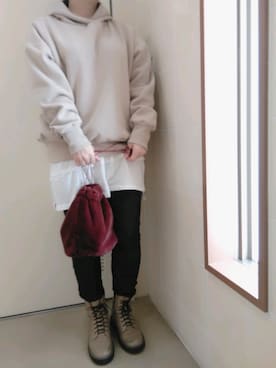 にゃっつん。さん（レディース・164cm）の冬コーディネート