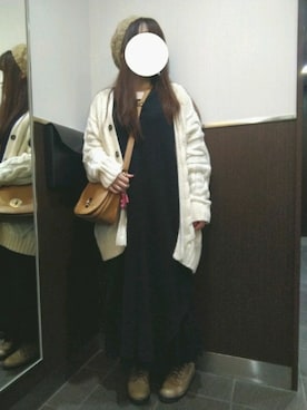 にゃっつん。さん（レディース・164cm）の冬コーディネート