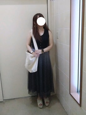 「Rename（リネーム）のアイテム」を使った、にゃっつん。さん（レディース・164cm）の夏コーディネート