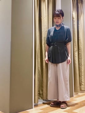Sakuさん（レディース・160cm）の夏コーディネート