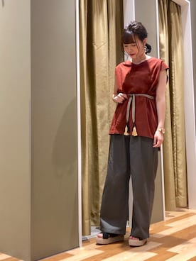 Sakuさん（レディース・160cm）の夏コーディネート