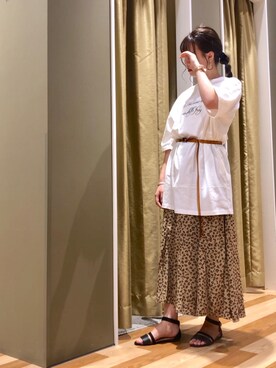 Sakuさん（レディース・160cm）の夏コーディネート