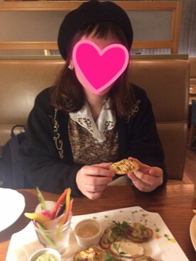 「Right-on（ライトオン）のアイテム（ハンチング/ベレー帽）」を使った、むんさん（レディース・160cm）の春コーディネート