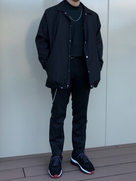 「shiyoh」｜「アイテム（財布/小物）」を使った、SuZuAさん（メンズ・160cm）の秋コーディネート