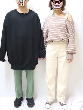 「Heather（ヘザー）のアイテム」を使った、SuZuAさん（メンズ・160cm）の秋コーディネート