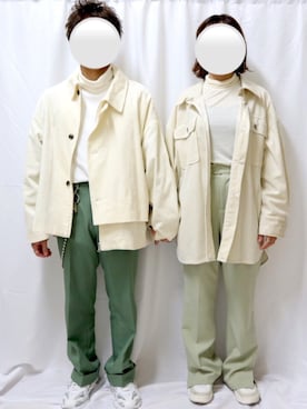 「w closet（ダブルクローゼット）のアイテム（ジャケット/アウター）」を使った、SuZuAさん（メンズ・160cm）の秋コーディネート
