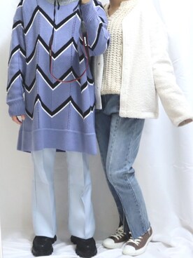 「Adoon plain（アドーンプレーン）のアイテム（パンツ）」を使った、SuZuAさん（メンズ・160cm・20代）の冬コーディネート