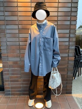 「JEANASIS（ジーナシス）のアイテム（ブーツ）」を使った、SuZuAさん（メンズ・160cm）の冬コーディネート