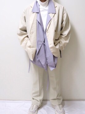 「shiyoh」｜SuZuAさん（メンズ・160cm）の春コーディネート