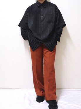 「shiyoh」｜SuZuAさん（メンズ・160cm）の春コーディネート