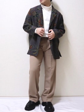 「Kastane（カスタネ）のアイテム（ジャケット/アウター）」を使った、SuZuAさん（メンズ・160cm）の春コーディネート