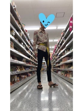 「off white（オフホワイト）のOFF-WHITE クラシックインダストリアルベルト（ベルト）」を使った、〓下駄ザムライ〓さん（メンズ・173cm）の夏コーディネート