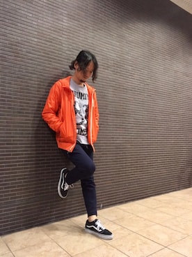 藤井 すぐるさん（メンズ・170cm）の春コーディネート