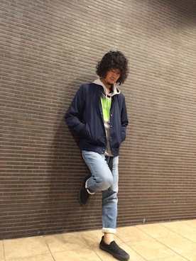 藤井 すぐるさん(メンズ・170cm)の春コーディネート