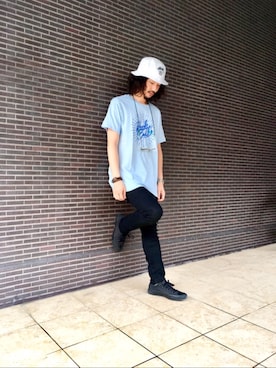 藤井 すぐるさん（メンズ・170cm）の夏コーディネート
