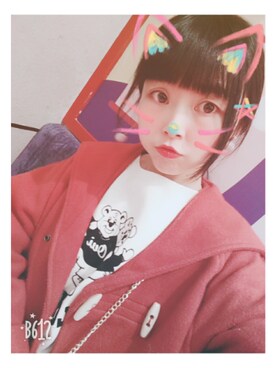 「NO NAME（ノーネーム）のアイテム（ジャケット/アウター）」を使った、saakiさん（レディース・156cm）の冬コーディネート