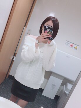 そらJJさん（レディース・157cm）の冬コーディネート