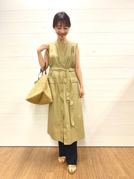 「URBAN RESEARCH ROSSO WOMEN（アーバンリサーチ　ロッソ）のアイテム（サンダル）」を使った、takahashiさん（レディース・157cm）の春コーディネート