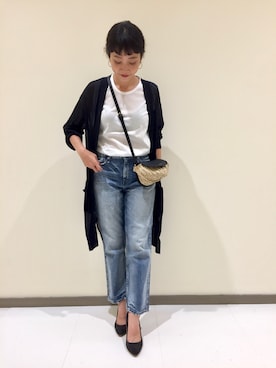 「upperhights（アッパーハイツ）のアイテム」を使った、takahashiさん（レディース・157cm）の夏コーディネート