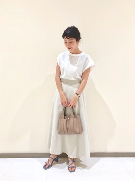 takahashiさん（レディース・157cm）の夏コーディネート