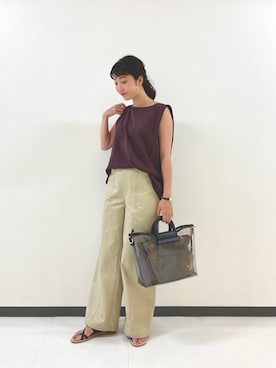 takahashiさん（レディース・157cm）の夏コーディネート