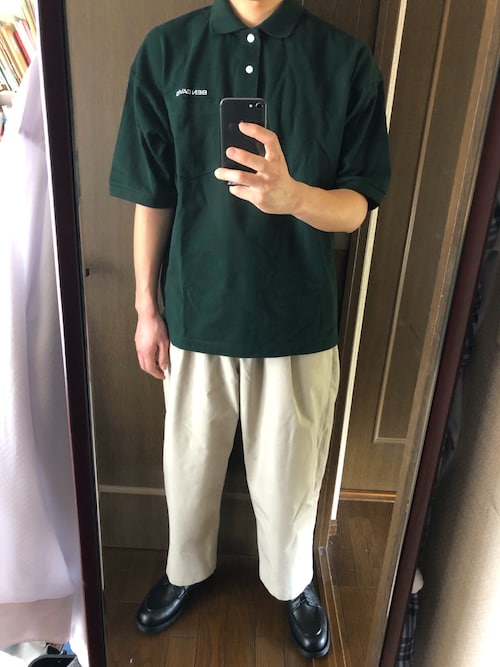 Ura Ben Davis White Labelのポロシャツを使ったコーディネート Wear