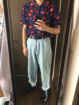 URAさん（メンズ・173cm）の夏コーディネート