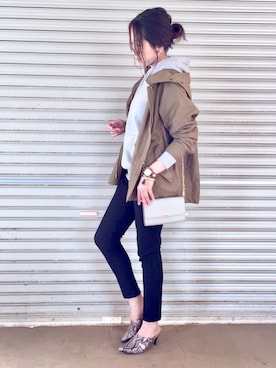 「KC,s（ケイシーズ）のアイテム」を使った、ema.さん（レディース・166cm）の冬コーディネート