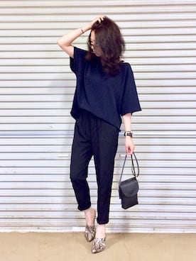 ema.さん（レディース・166cm）の夏コーディネート