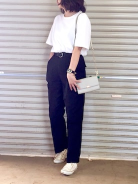 ema.さん（レディース・166cm）の春コーディネート