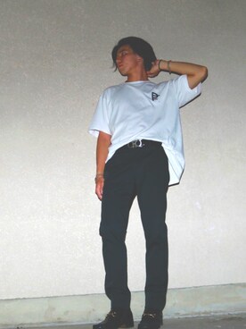 「Perfetto（パフェット）のアイテム」を使った、Rさん（メンズ・175cm）の夏コーディネート